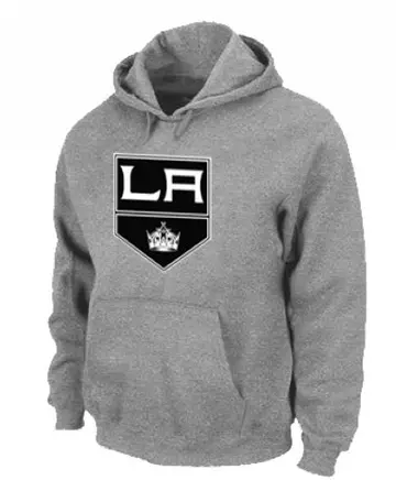Men's Grey Los Angeles Kings Pullover Hoodie -